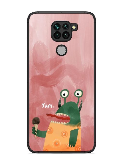 Hungry Monster Glossy Soft Edge Case for Xiaomi Redmi Note 9 Chachhi