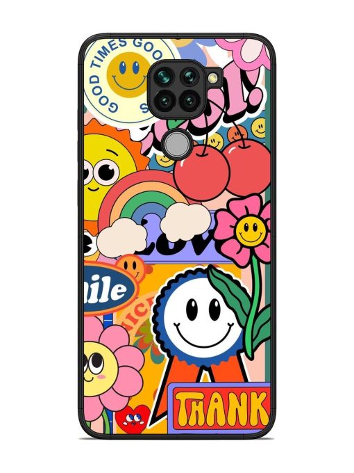 Good Times Good Vibes Glossy Soft Edge Case for Xiaomi Redmi Note 9 Chachhi