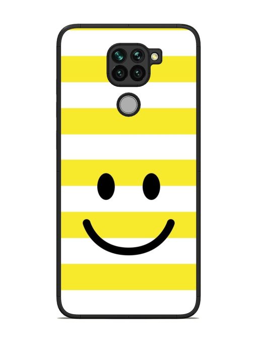 Smiling Stripes Glossy Soft Edge Case for Xiaomi Redmi Note 9 Chachhi