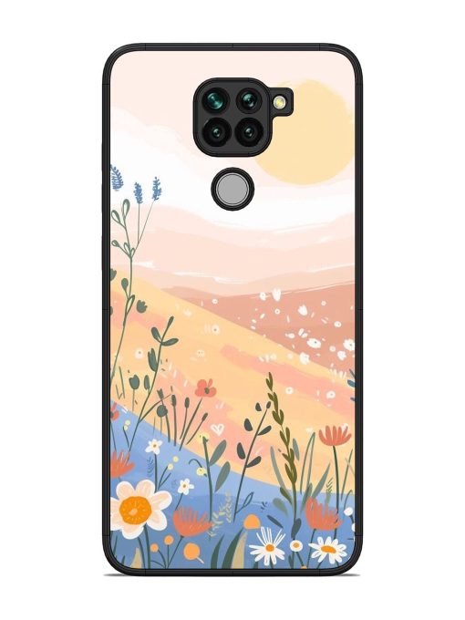 Golden Hour Blooms Glossy Soft Edge Case for Xiaomi Redmi Note 9 Chachhi