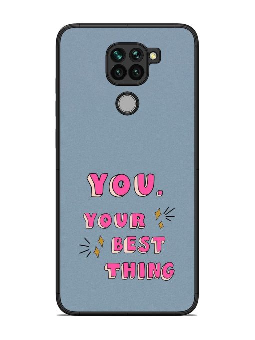 Self-Love Sparkles Glossy Soft Edge Case for Xiaomi Redmi Note 9 Chachhi