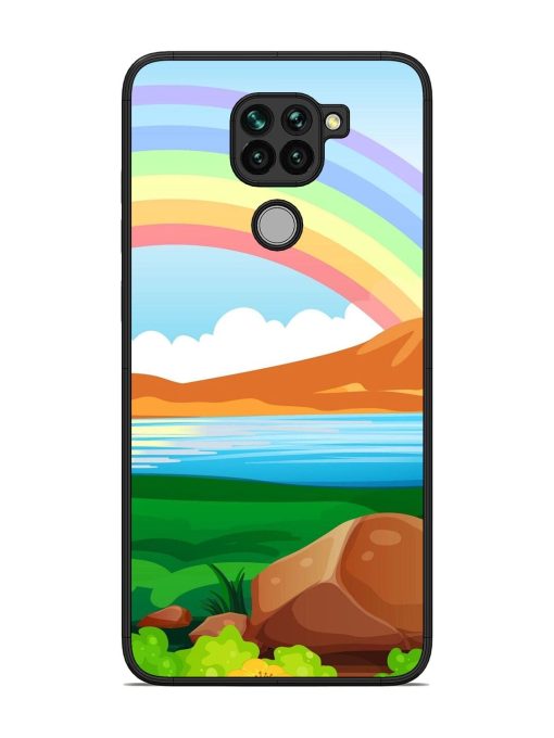 Rainbow Over The Lake Glossy Soft Edge Case for Xiaomi Redmi Note 9 Chachhi