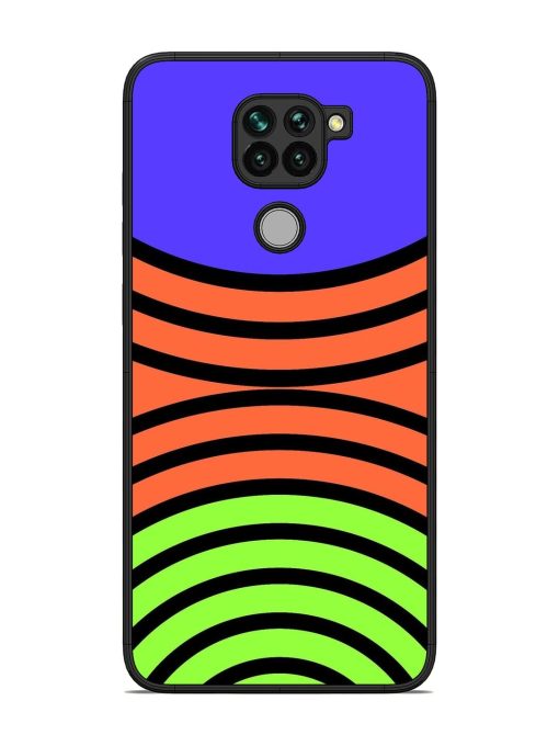 Psychedelic Stripe Symphony Glossy Soft Edge Case for Xiaomi Redmi Note 9 Chachhi