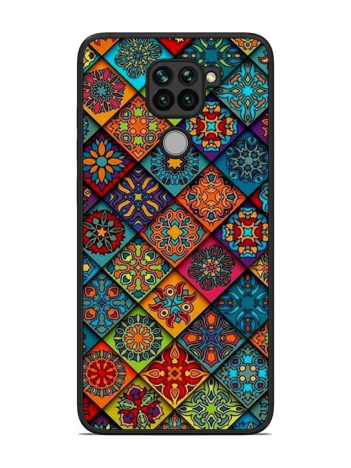 Patchwork Mandala Mosaic Glossy Soft Edge Case for Xiaomi Redmi Note 9 Chachhi