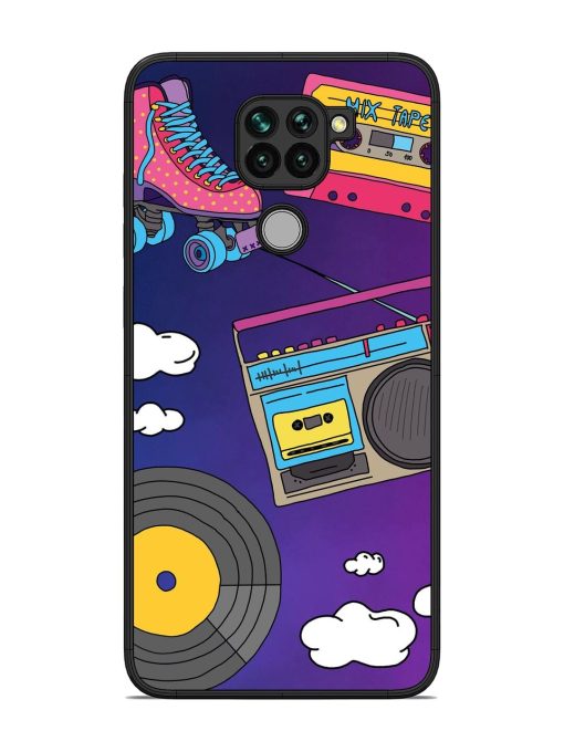 Retro Vibes Glossy Soft Edge Case for Xiaomi Redmi Note 9 Chachhi