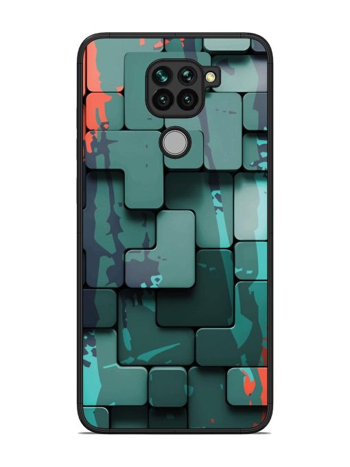 Abstract Geometric Mosaic Glossy Soft Edge Case for Xiaomi Redmi Note 9 Chachhi