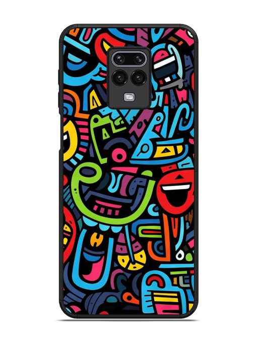 Doodlephoria Glossy Soft Edge Case for Xiaomi Redmi Note 9 Pro Chachhi