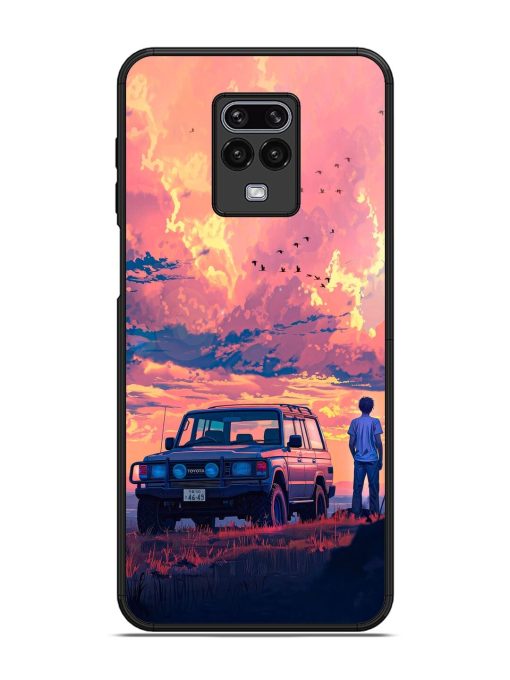 Solitude'S Horizon Glossy Soft Edge Case for Xiaomi Redmi Note 9 Pro Chachhi