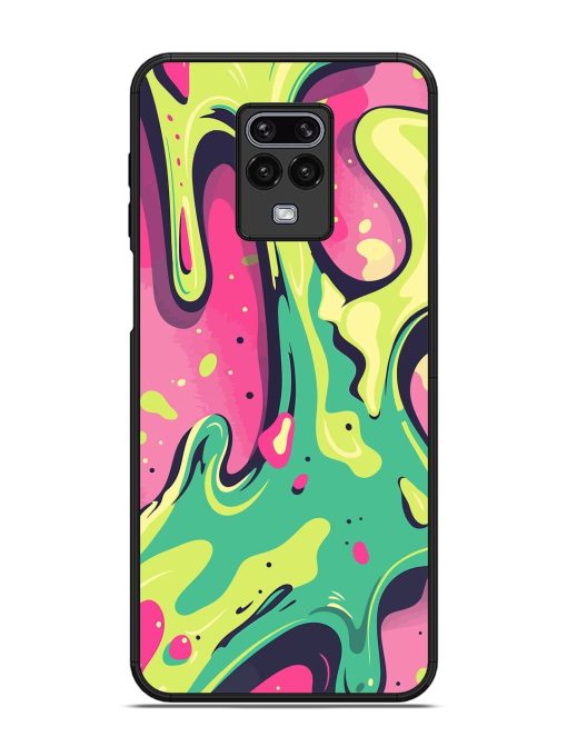 Gooey Grooves Glossy Soft Edge Case for Xiaomi Redmi Note 9 Pro Chachhi