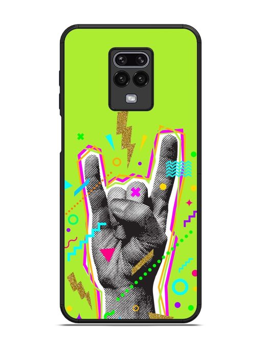 Neon Rock Glossy Soft Edge Case for Xiaomi Redmi Note 9 Pro Chachhi