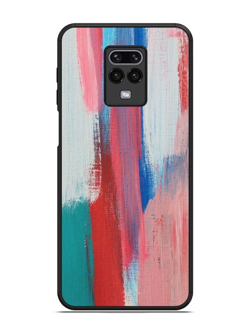 Colorful Chaos Glossy Soft Edge Case for Xiaomi Redmi Note 9 Pro Chachhi