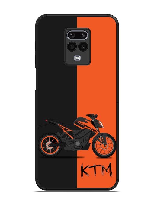 Orange Beast Glossy Soft Edge Case for Xiaomi Redmi Note 9 Pro Chachhi