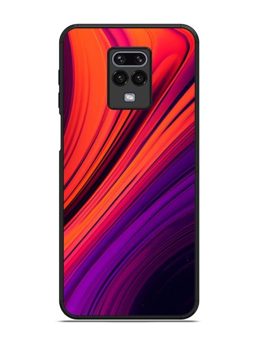 Crimson Curls Glossy Soft Edge Case for Xiaomi Redmi Note 9 Pro Chachhi