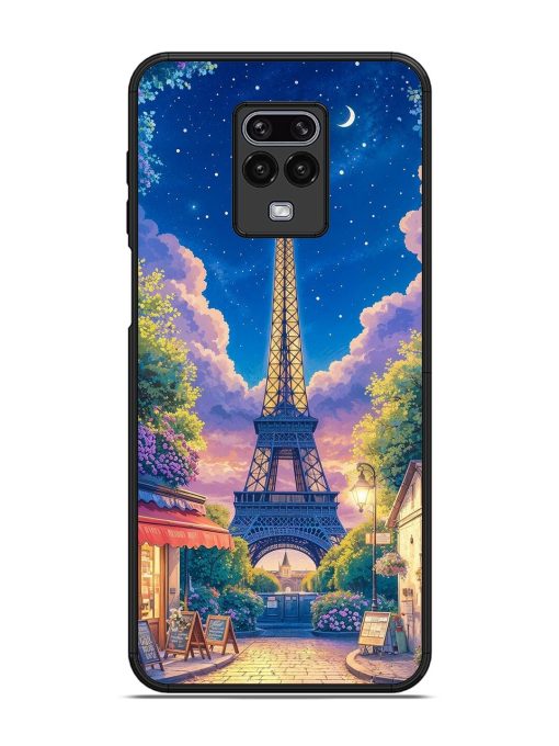 Twilight In Paris Glossy Soft Edge Case for Xiaomi Redmi Note 9 Pro Chachhi