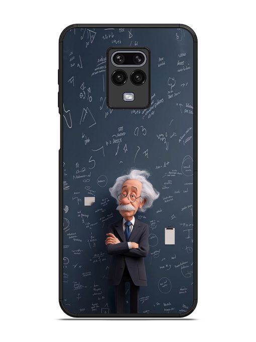 Albert Einstein Glossy Soft Edge Case for Xiaomi Redmi Note 9 Pro Chachhi