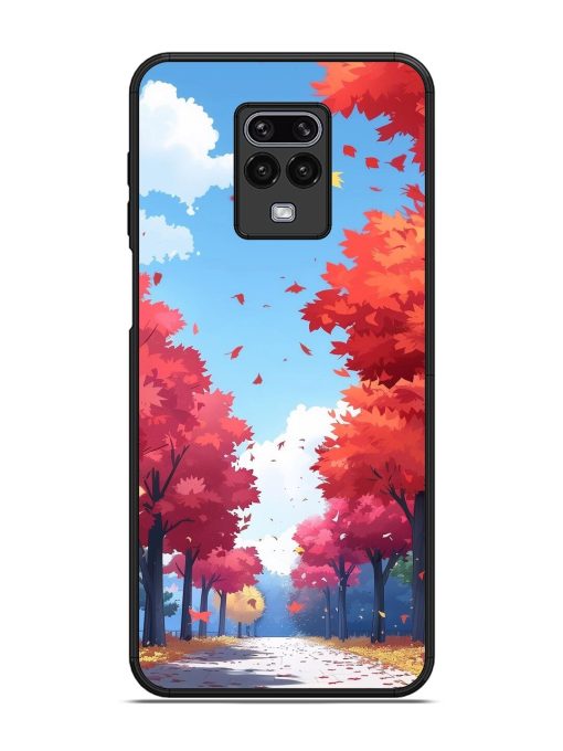 Autumn'S Embrace Glossy Soft Edge Case for Xiaomi Redmi Note 9 Pro Chachhi