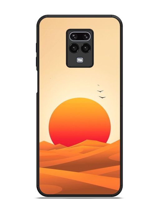 Desert Sunset Glossy Soft Edge Case for Xiaomi Redmi Note 9 Pro Chachhi