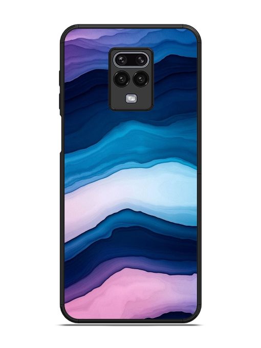 Oceanic Layers Glossy Soft Edge Case for Xiaomi Redmi Note 9 Pro Chachhi