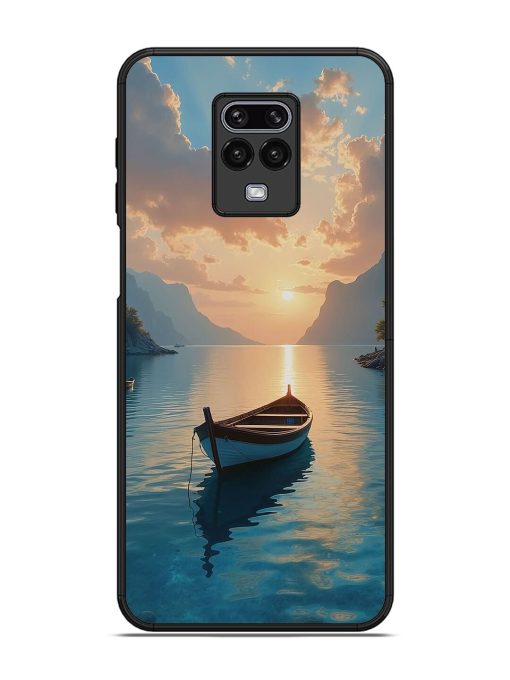 Serene Sunset Glossy Soft Edge Case for Xiaomi Redmi Note 9 Pro