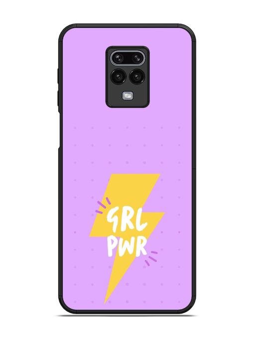 Girl Power Spark Glossy Soft Edge Case for Xiaomi Redmi Note 9 Pro Chachhi