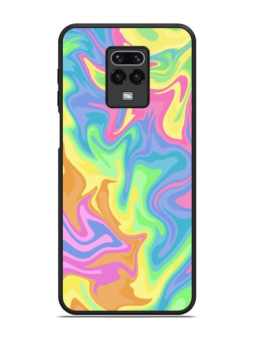 Whimsical Swirl Glossy Soft Edge Case for Xiaomi Redmi Note 9 Pro