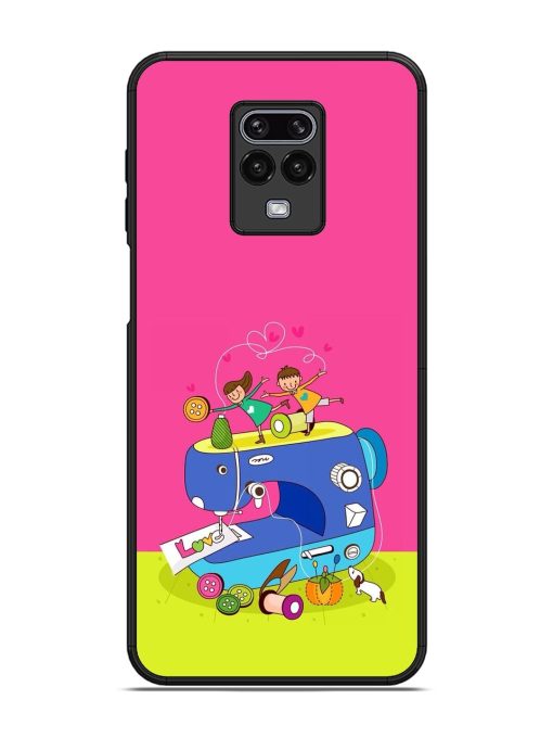 Sew Cute Glossy Soft Edge Case for Xiaomi Redmi Note 9 Pro Chachhi