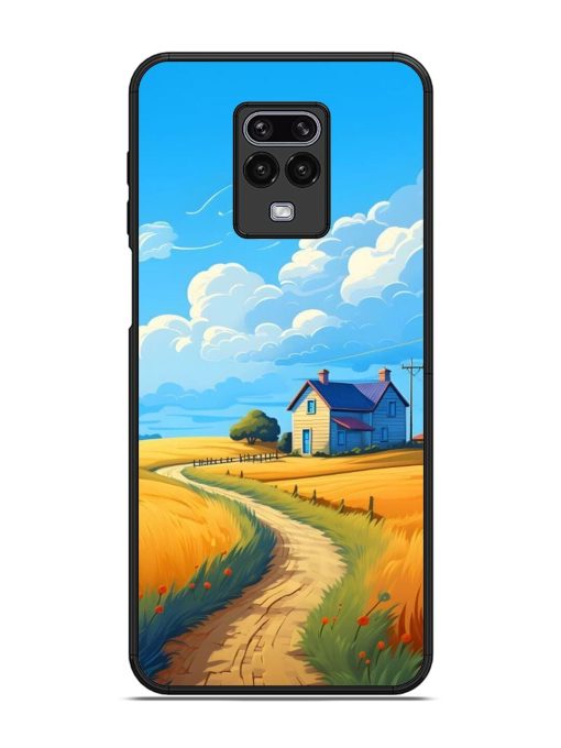 Countryside Cottage Glossy Soft Edge Case for Xiaomi Redmi Note 9 Pro Chachhi