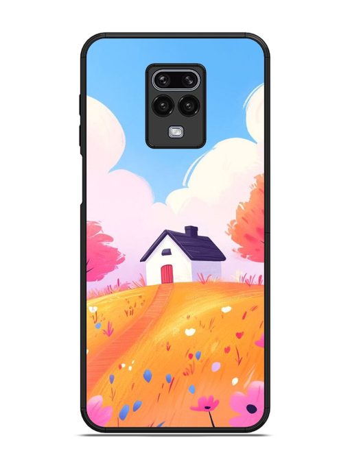 Hilltop Haven Glossy Soft Edge Case for Xiaomi Redmi Note 9 Pro Chachhi