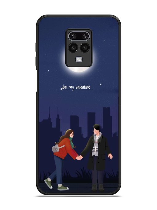 Moonlight Proposal Glossy Soft Edge Case for Xiaomi Redmi Note 9 Pro Chachhi