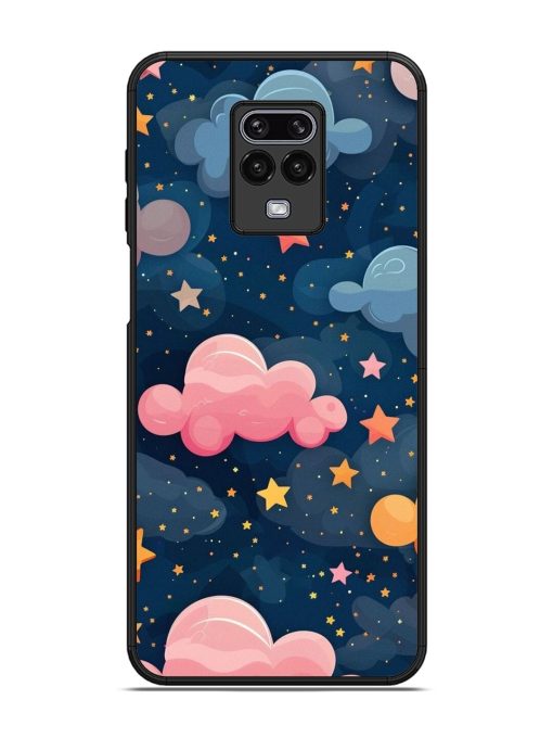 Twinkling Dreams Glossy Soft Edge Case for Xiaomi Redmi Note 9 Pro Chachhi