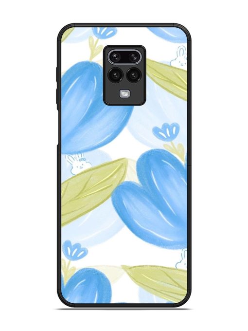 Bunny'S Blue Garden Glossy Soft Edge Case for Xiaomi Redmi Note 9 Pro Chachhi