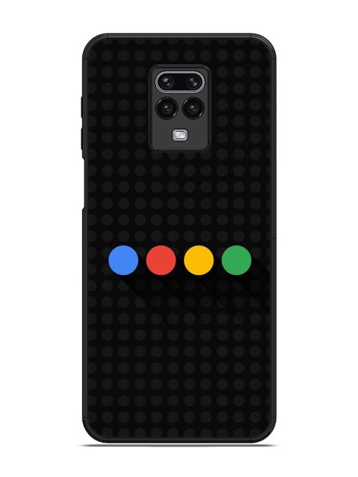 Google Dots Glossy Soft Edge Case for Xiaomi Redmi Note 9 Pro Chachhi