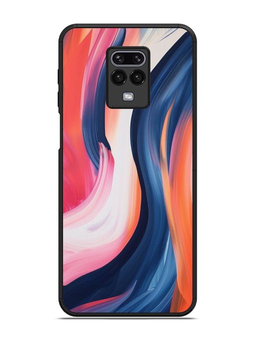 Whirling Hues Glossy Soft Edge Case for Xiaomi Redmi Note 9 Pro