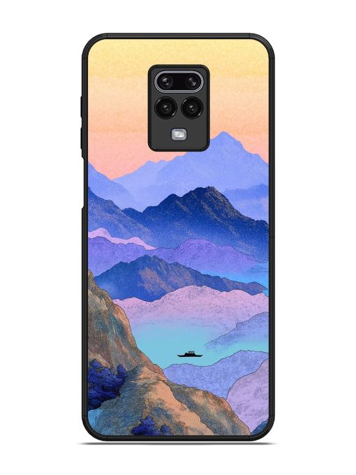 Mountain Mist Glossy Soft Edge Case for Xiaomi Redmi Note 9 Pro