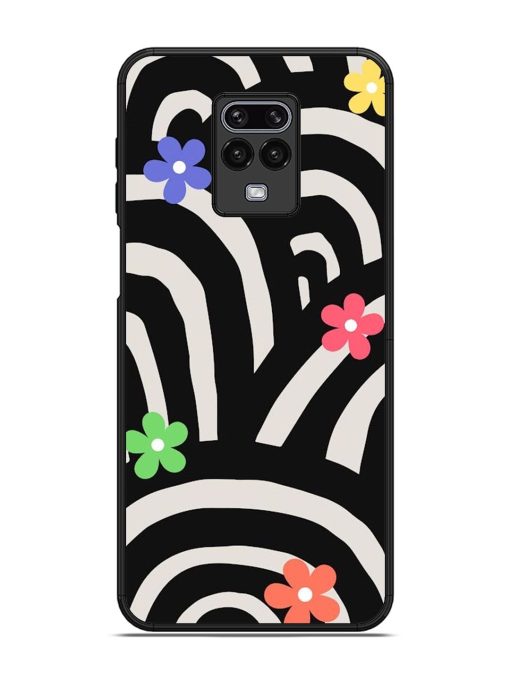 Rainbow Arcs Glossy Soft Edge Case for Xiaomi Redmi Note 9 Pro Chachhi