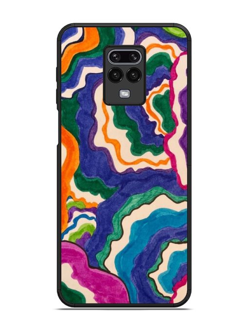 Wavy Wonder Glossy Soft Edge Case for Xiaomi Redmi Note 9 Pro Chachhi