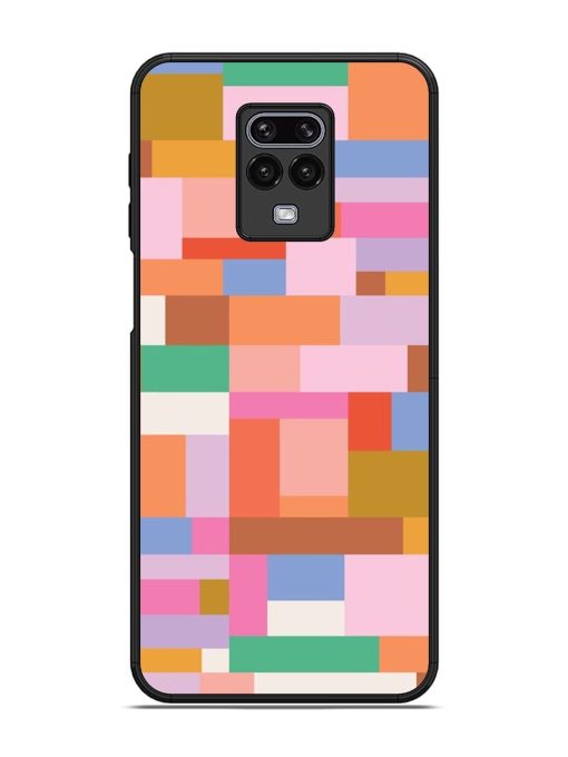 Colorful Chaos Glossy Soft Edge Case for Xiaomi Redmi Note 9 Pro Chachhi