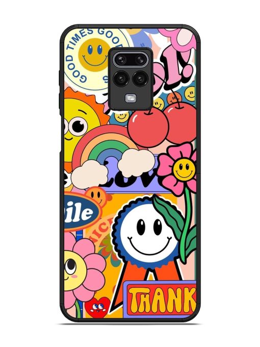 Good Times Good Vibes Glossy Soft Edge Case for Xiaomi Redmi Note 9 Pro Chachhi