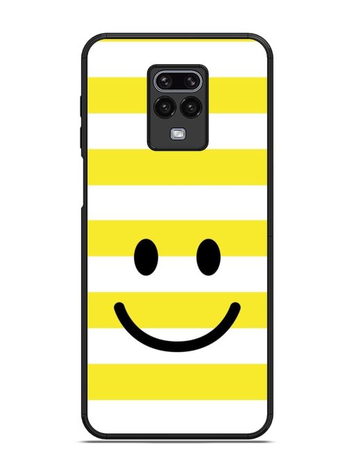 Smiling Stripes Glossy Soft Edge Case for Xiaomi Redmi Note 9 Pro Chachhi