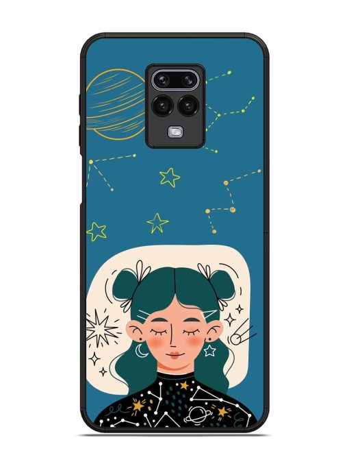 Cosmic Daydreamer Glossy Soft Edge Case for Xiaomi Redmi Note 9 Pro Chachhi