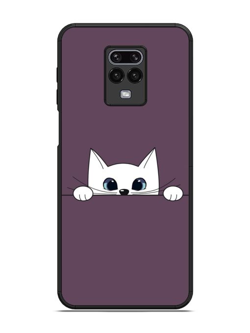 Peek-A-Boo Kitty Glossy Soft Edge Case for Xiaomi Redmi Note 9 Pro