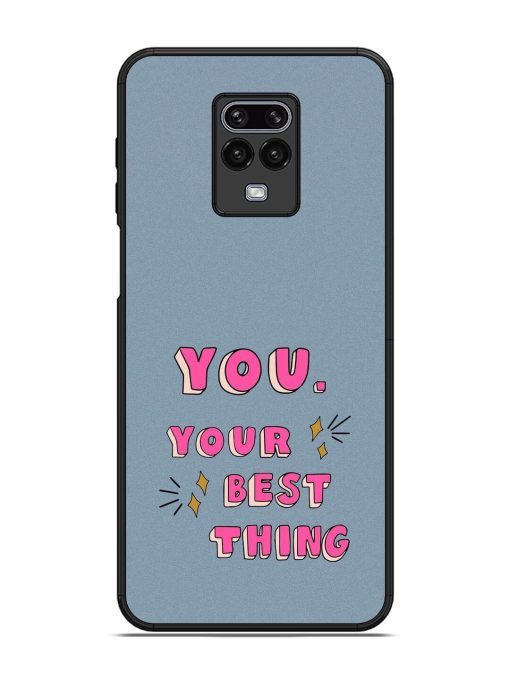 Self-Love Sparkles Glossy Soft Edge Case for Xiaomi Redmi Note 9 Pro Chachhi