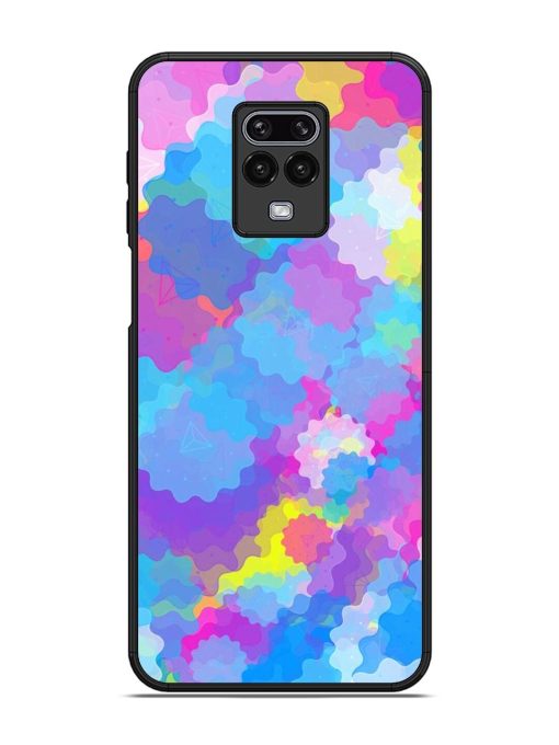 Psychedelic Cloud Burst Glossy Soft Edge Case for Xiaomi Redmi Note 9 Pro Chachhi