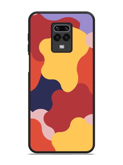 Gooey Color Chaos Glossy Soft Edge Case for Xiaomi Redmi Note 9 Pro Chachhi