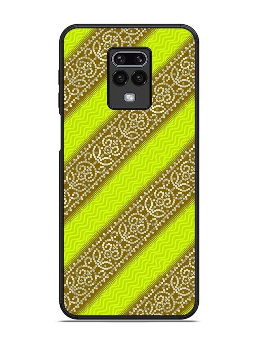 Golden Bandana Bliss Glossy Soft Edge Case for Xiaomi Redmi Note 9 Pro