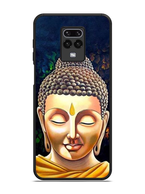 Buddha Face Glossy Soft Edge Case for Xiaomi Redmi Note 9 Pro