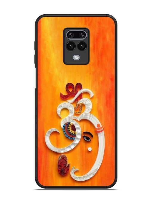 Ganesha In Quilling Art Glossy Soft Edge Case for Xiaomi Redmi Note 9 Pro Chachhi