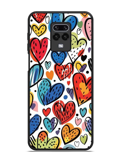 Heartfelt Harmony Glossy Soft Edge Case for Xiaomi Redmi Note 9 Pro Chachhi