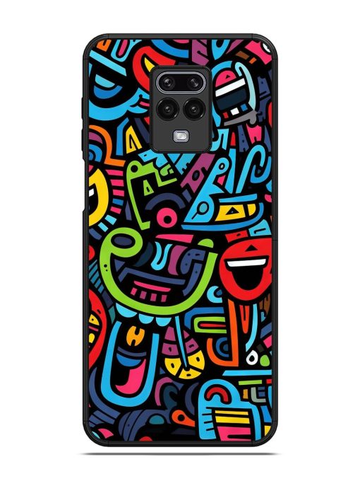 Doodlephoria Glossy Soft Edge Case for Xiaomi Redmi Note 9 Pro Max Chachhi