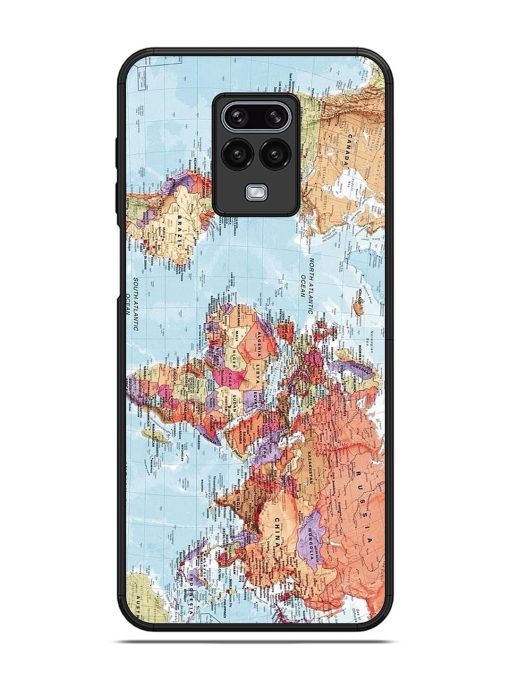 Our Blue Marble Glossy Soft Edge Case for Xiaomi Redmi Note 9 Pro Max Chachhi